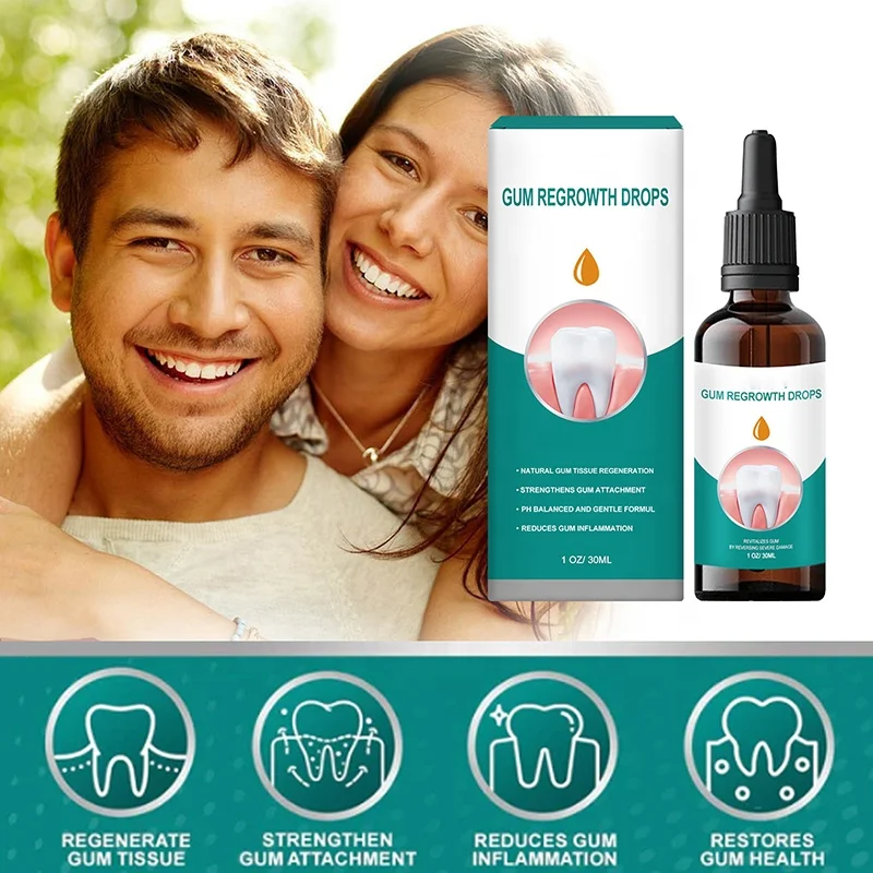 30ml gum care drops repair gum swelling clean tooth stains protect gum and whiten teeth oral health care essence