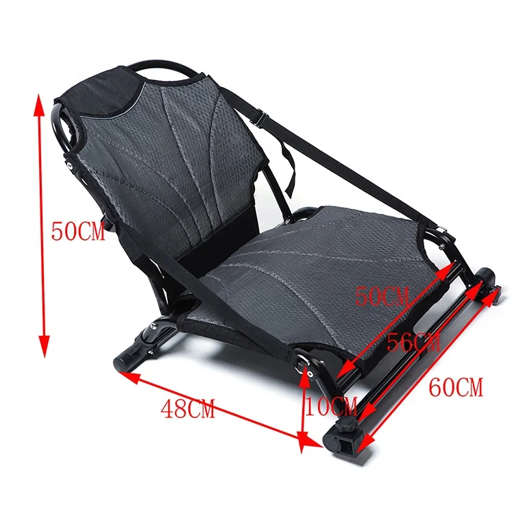 Kayak Folding Seats With Aluminum Frame Fishing Boat Seat Canoe Backseat Chairs For Sale
