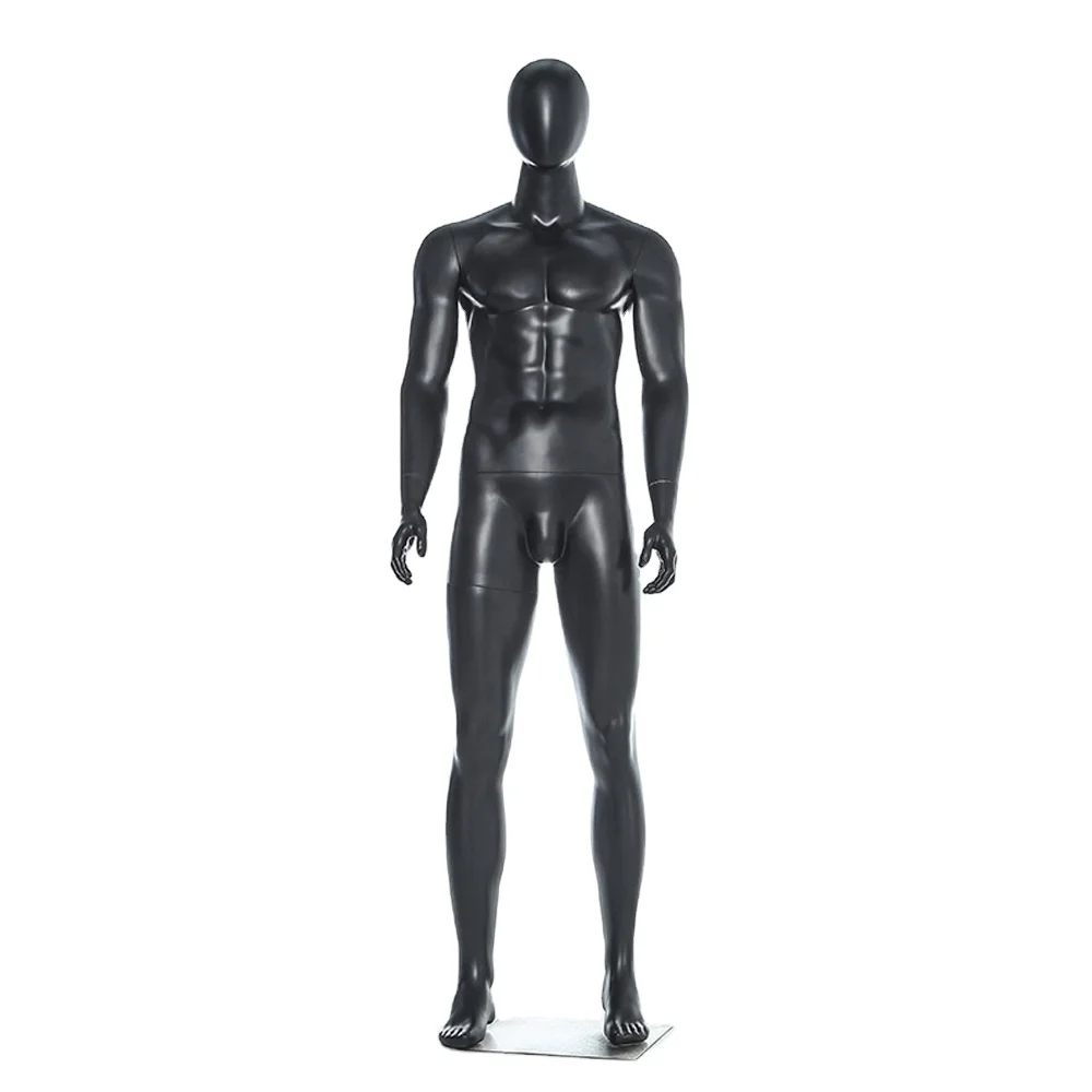 Full Body Matte Fiberglass Men Muscular Sports Male Mannequin For Sportswear Display