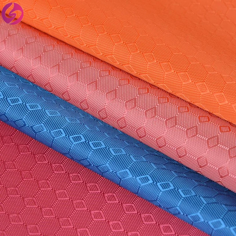 Hot sale 100%polyester 420D rip-stop dobby pvc coated woven dobby fabric jacquard oxford fabric for backpack luggage bags