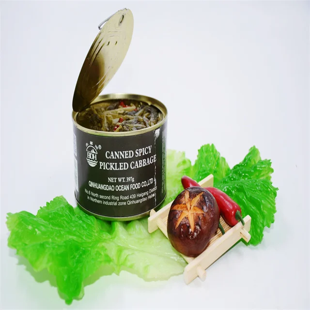 food rations ready to eat Canned food canned spicy pickled cabbage recipe