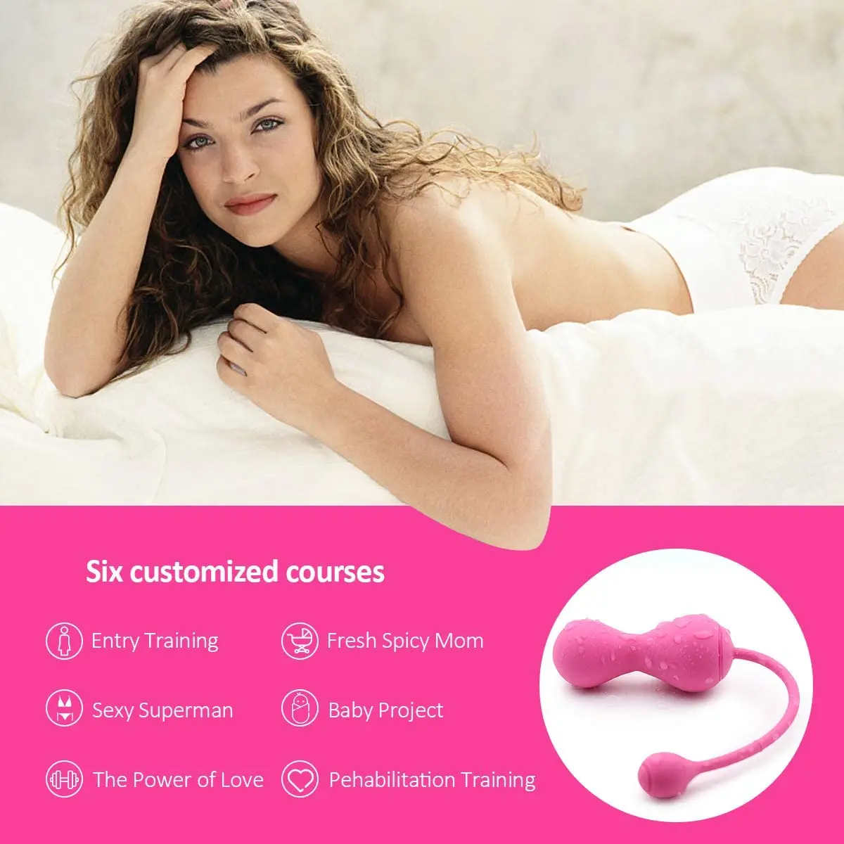 Magic Motion Vibrating Kegel Ball for Woman Sex Toy Vaginal Balls Kegel Exercise Vibrator Magic Kegel Master Gen 2 Color Box