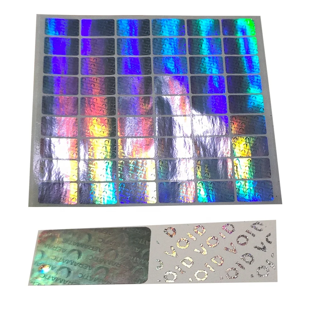 Custom Security Seal Void Hologram Self Adhesive Sticker Label Printing