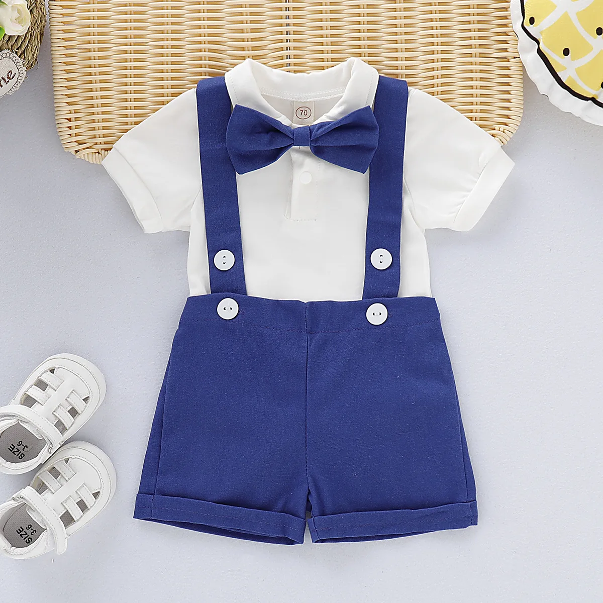 wholesale high quality multi colour infant baby boy clothing set 2021