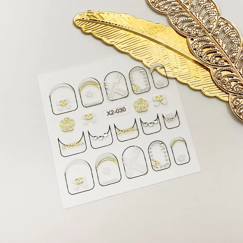 Wholesale Different Styles Nail Art Stickers Decals for Nails Water Decal