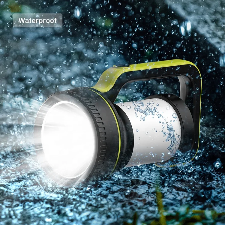Decovolt Rechargeable Super Bright 9000 Lumen LED Flashlight Handheld 10000mAh Waterproof Camping Led Lamp Outdoor