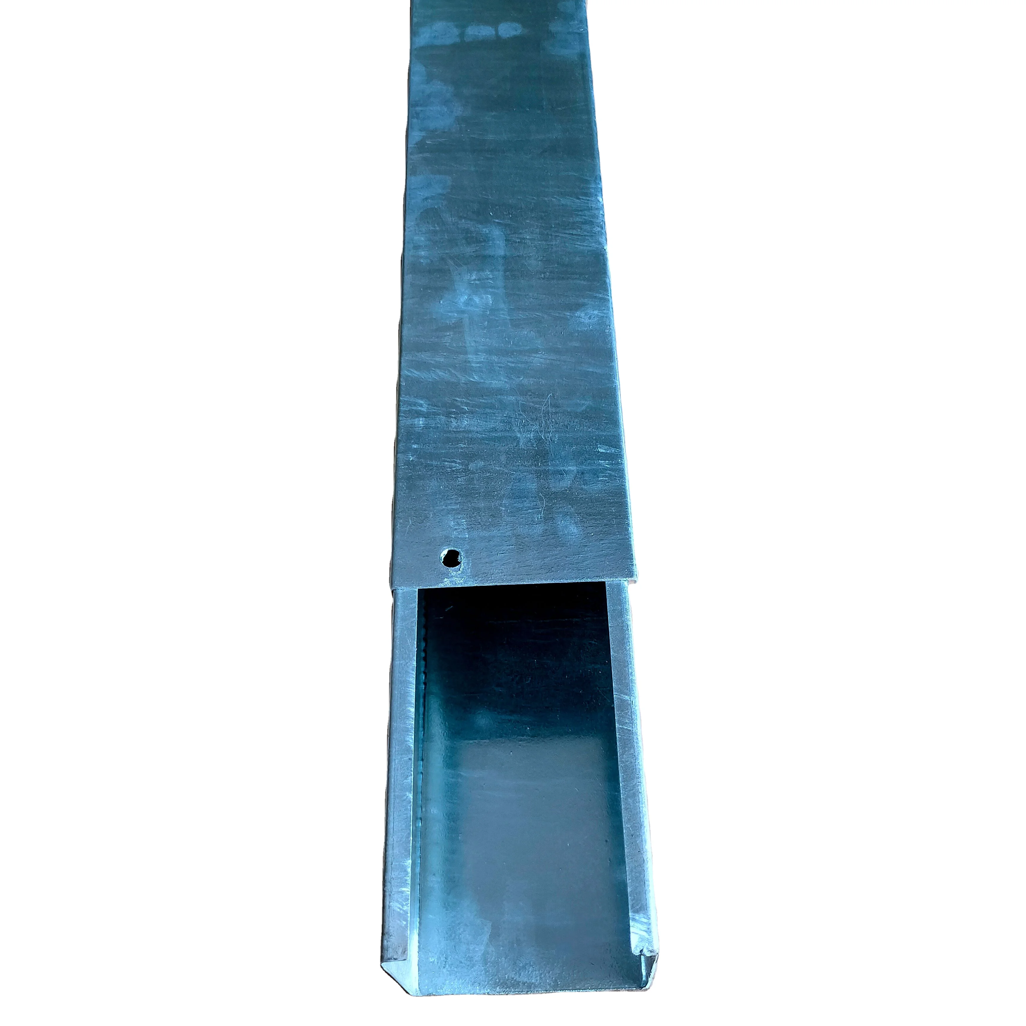 Оцинкованный стальной твердый донный тросик с крышкой стандартного размера