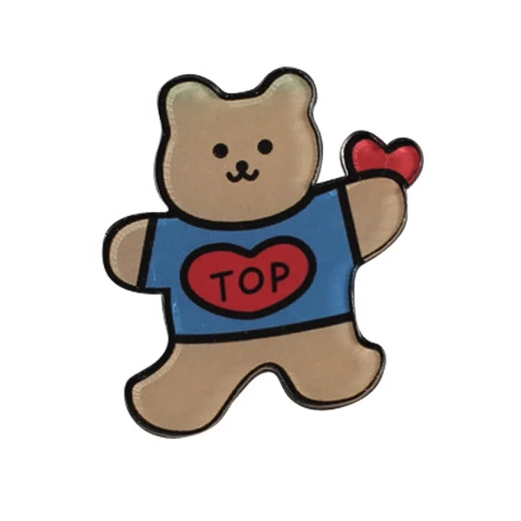 High quality metal craft cute anime polish badges zinc alloy enamel lapel pin