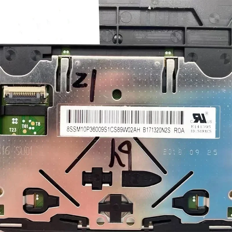 Original Touchpad Mouse Pad Clicker for Lenovo Thinkpad X1 Extreme P1 Gen1 Gen2 01LX660 01LX661 01LX662 SM10P36008 SM10P36009