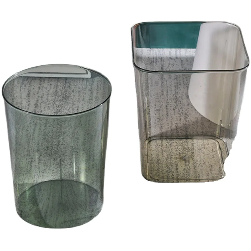 Wholesale Small Indoor Plastic Open Top Trash Can Office Waste Paper Basket