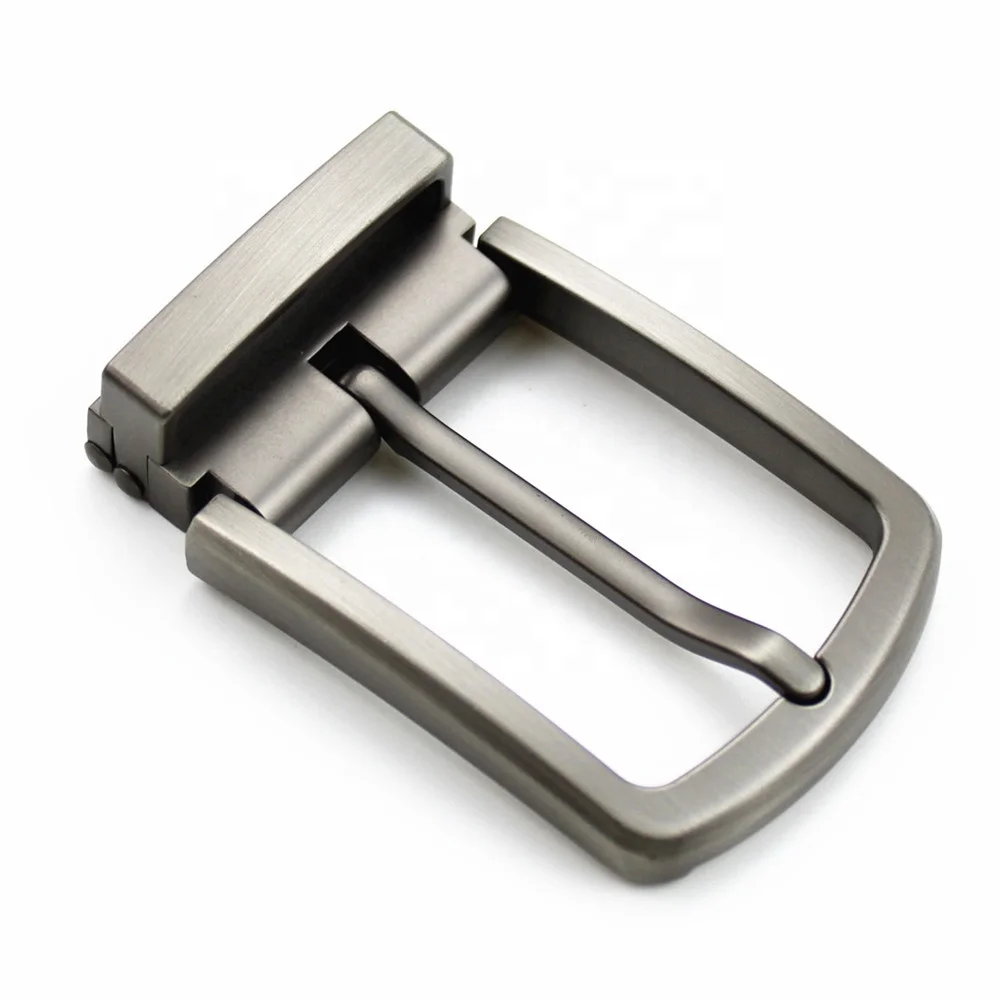 hot selling blank matte grey 35mm clip clasp ratchet belt buckle