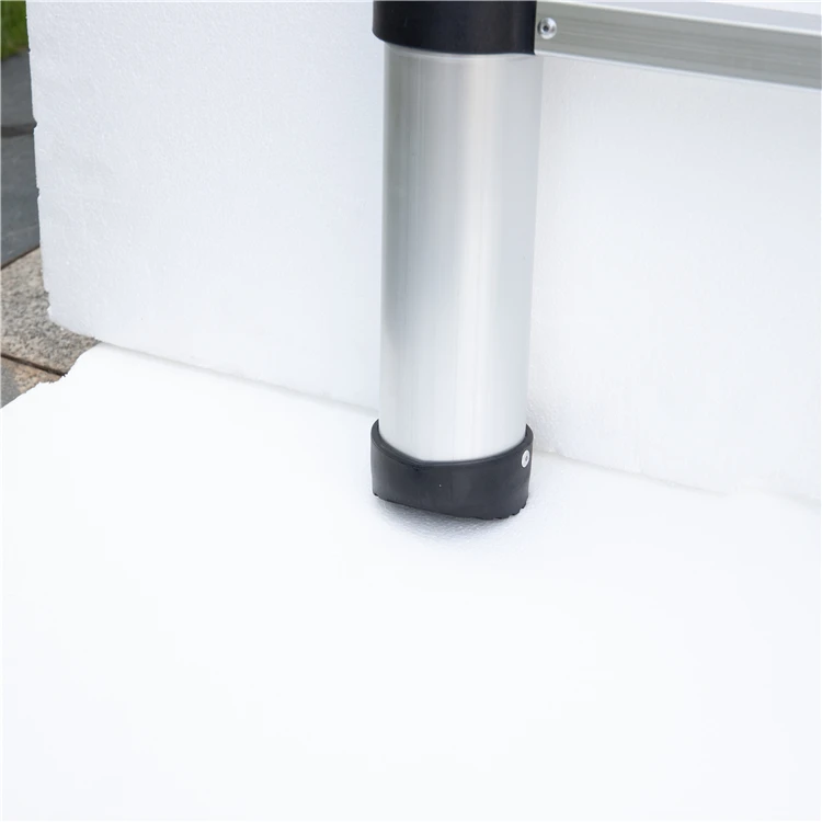 folding ladders feature aluminum telescopic extension ladder