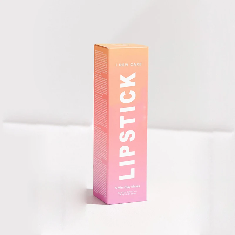 OEM private label lipstick lip stick tubes packages paper box lip gloss lip balm custom logo packaging boxes