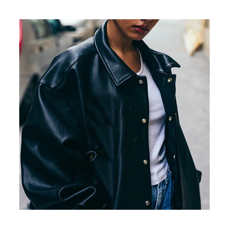 2023 New Popular Custom Short Style Elegant Ladies Factory Wholesale Women Cropped 100% Genuine casaco Chaqueta leather jacket