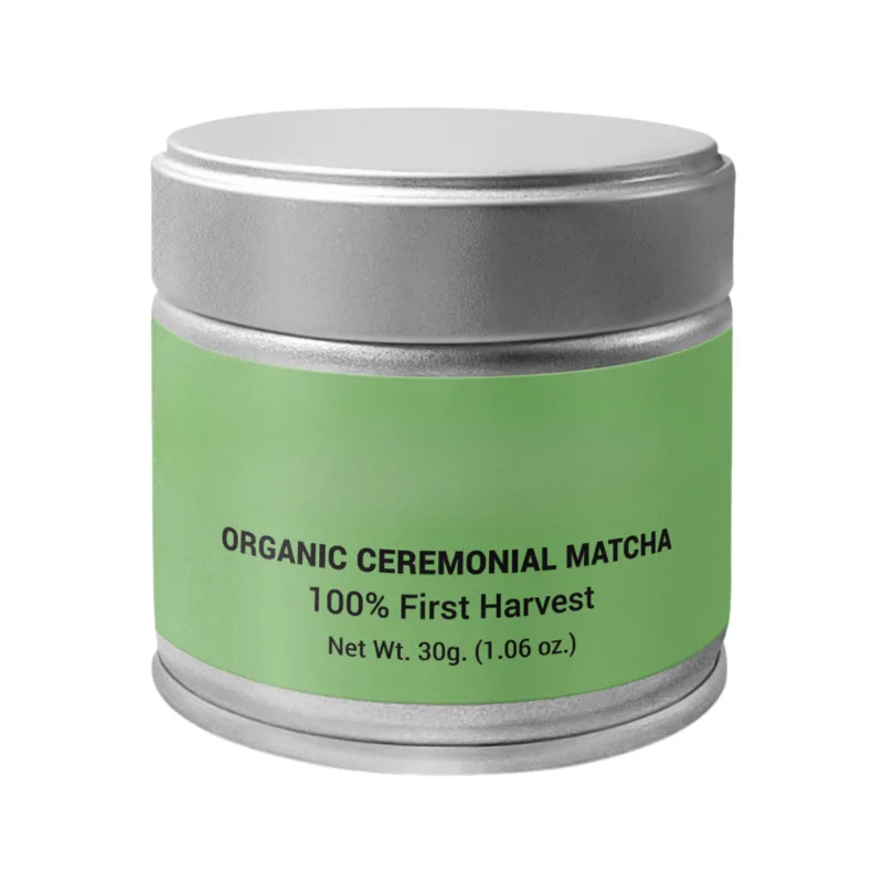 OEM Matcha 10g 20g 30g 40g 50g Tin Can Green Tea Powder Tea Tin Containers Wholesale