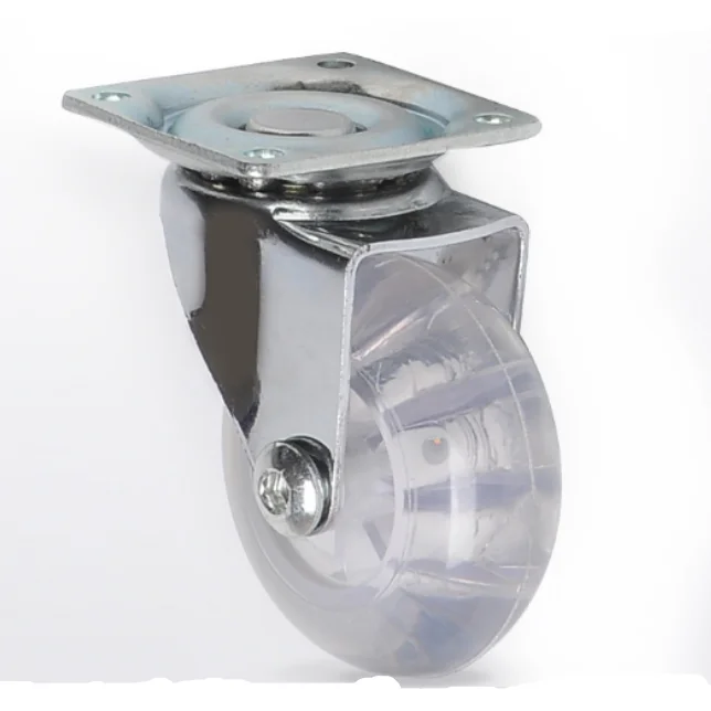 
3 inch hyaline pu medical caster 