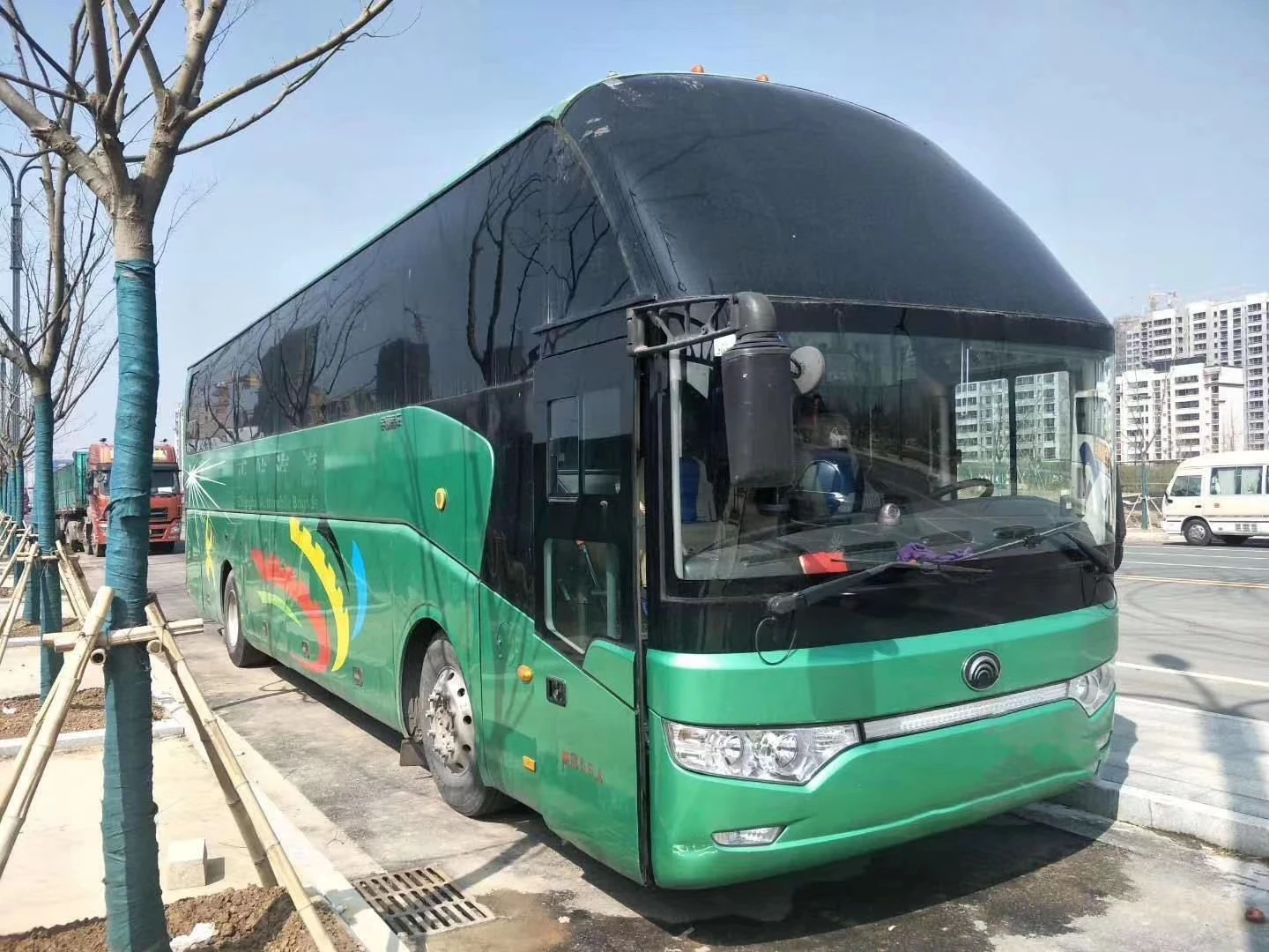 used vehicles yutong 55seats model bus