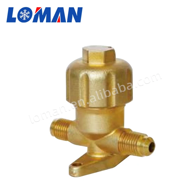 LOMAN R744 CO2 compressor refrigeration service stop valve