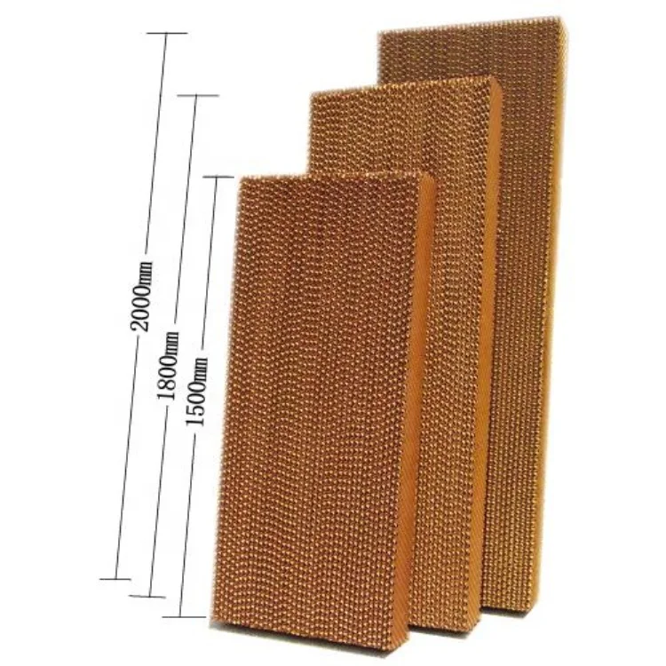 Kraft paper made cooling pad or wet curtain for chicken farm
