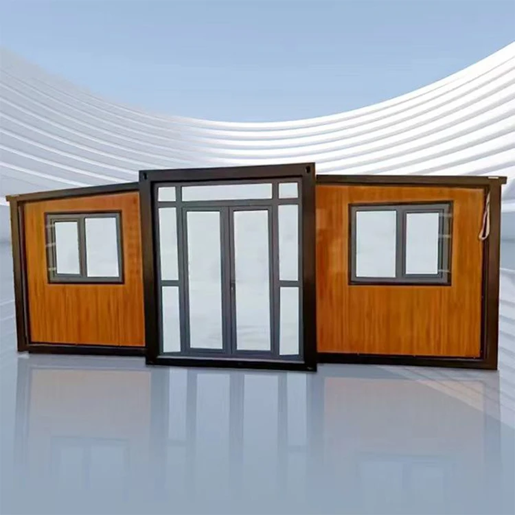 Expandable container house small container steel house construction accessories empty with wheels manufacturer