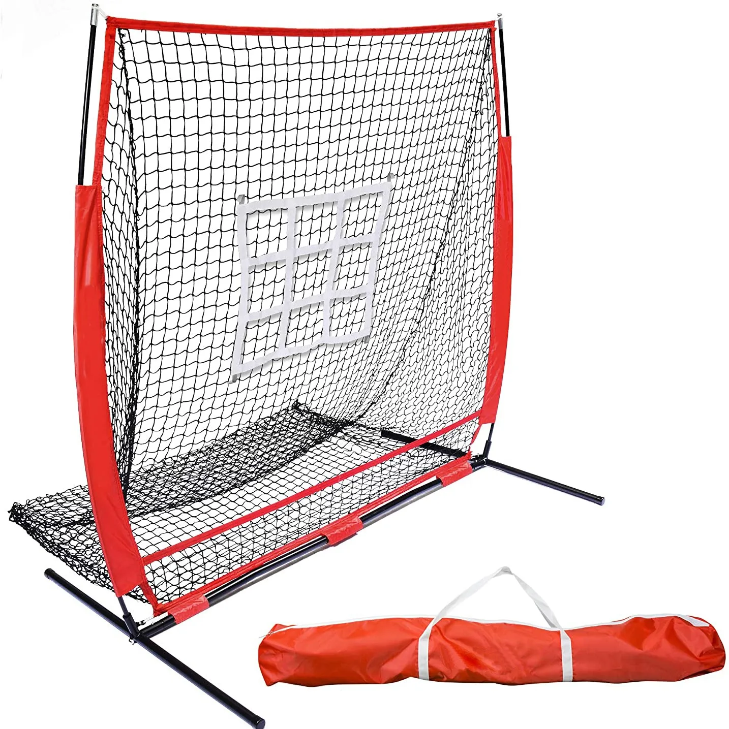 Rebound baseball practice PE net Foldable goal High quality outdoor training net Golf chipping net Goal cage Supplier Sports