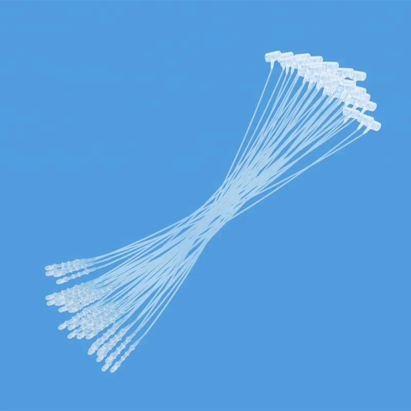 8 inch tag pin Security loop lock barrel head loop fastener strings price from China