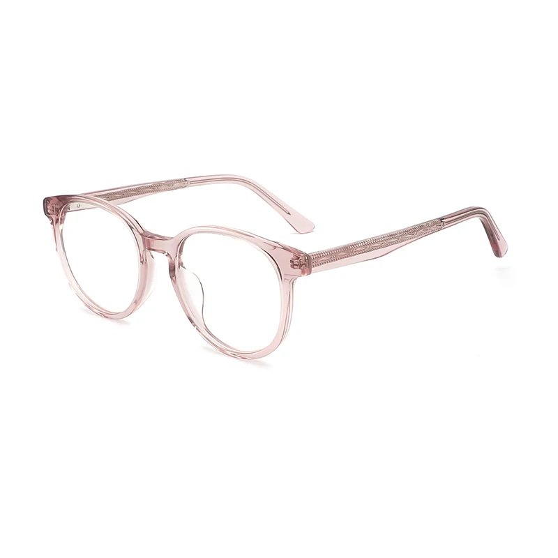 Factory Wholesale Retro Round Cheap Acetate Optical Frames Optical Eyeglasses Unisex