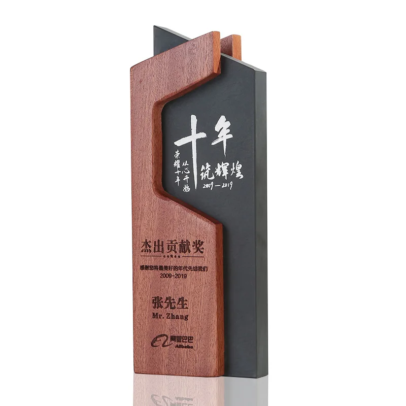 Best Design  New product high standard  Inkstone Trophy  crystal  Custom content crystal trophy