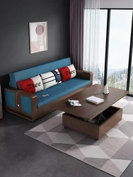 Luxury Classic Living Room Furniture Fabric Cover Folding sofa bed