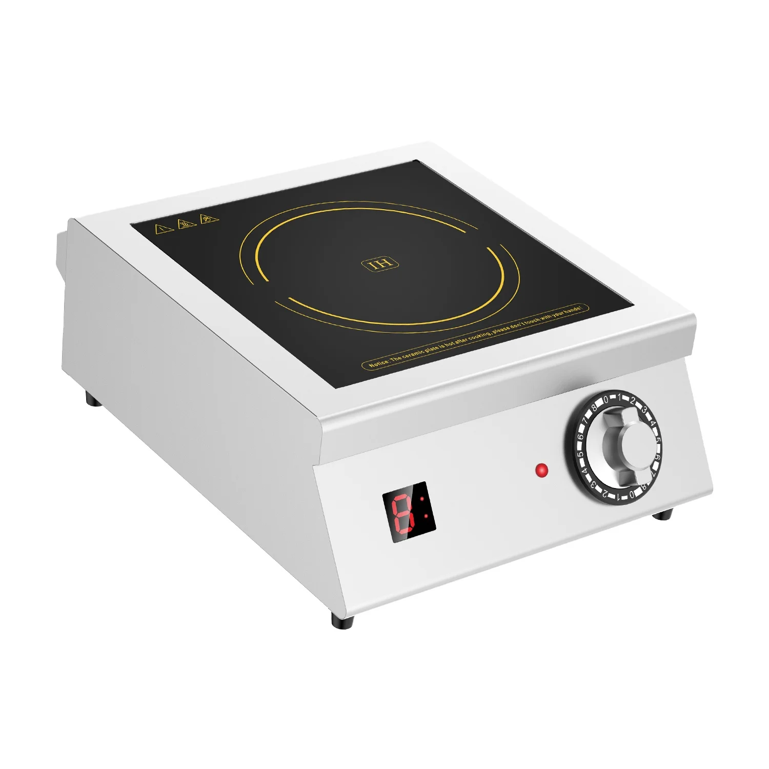 Used Zhongshan Cheap Electric Commercial Chinese Range Wok Station 5Kw 3500W 3.5Kw Stainless Steel Induction Cooker Manufacturer