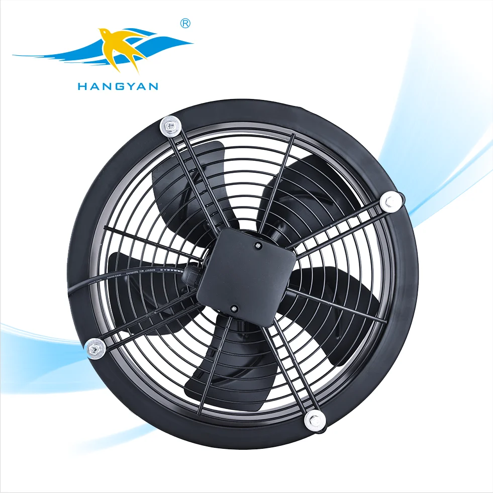 CE YWF4E-350 14inch Short Round Tube  220V AC axial cooling fans ventilation fans industrial