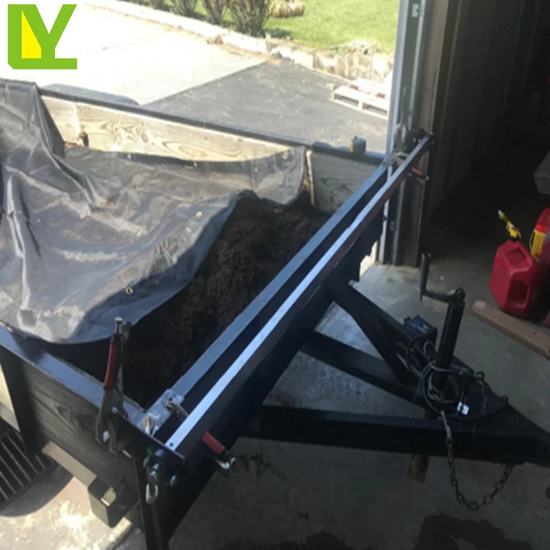 Dump, Trash and Landscape Trailers and Small Trucks with TARP