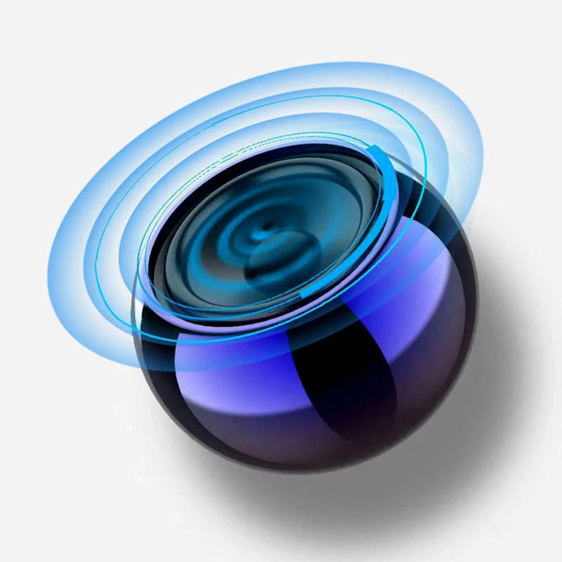 2022 Tws Super Mini Multifunction Outdoor Sports Portable Round Small Steel Cannon Wireless Bt Speaker Manufacturer