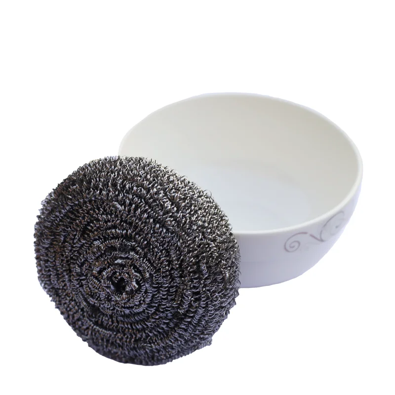 High Quality stainless steel scourer 50g 4 pcs stainless steel scourer for kitchen