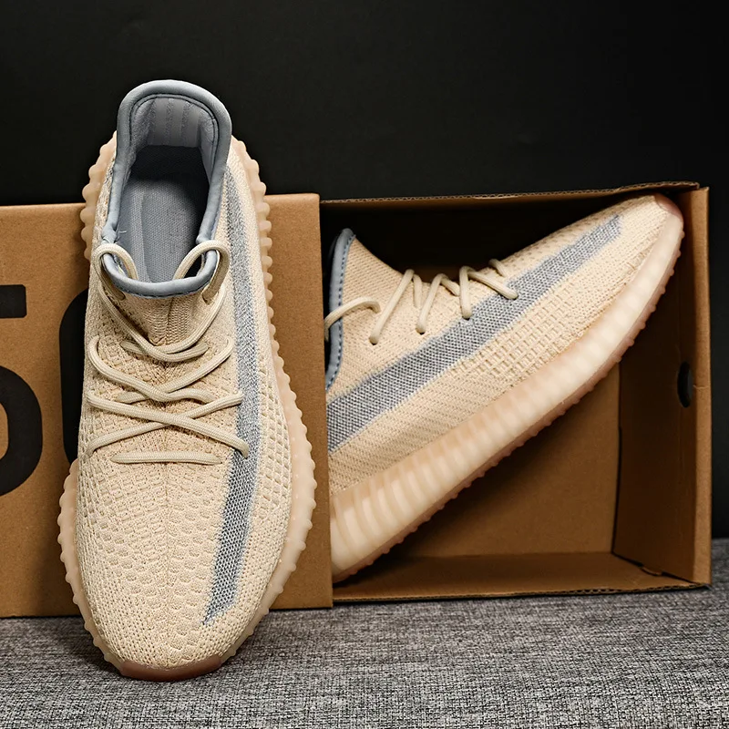 Manufacturers Yeezyy Trending Mens Casual Shoes Fashion Sneakers Men Comfortable Sneaker Wave Runner Original 350 Yeezy