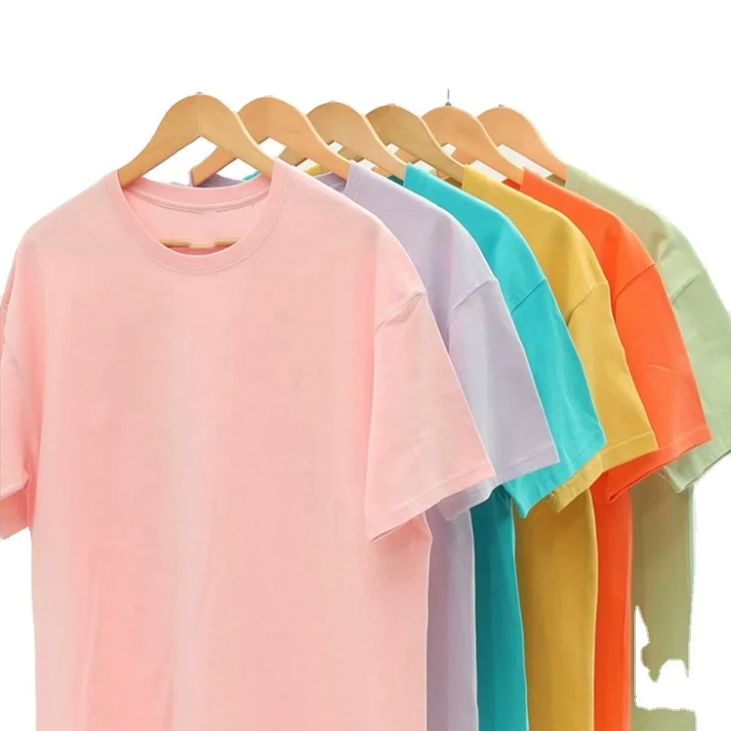 Unisex T-shirt Hot Sale Wholesale Chinese Manufacturer High Quality Plain T-shirt 100% Cotton Cheap  Custom Printing T Shirt