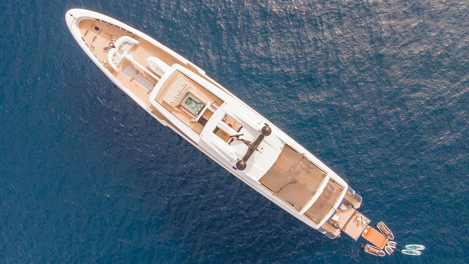 JNCN New Design 180ft Alloy hull material custom super yacht luxury mega yacht for sale