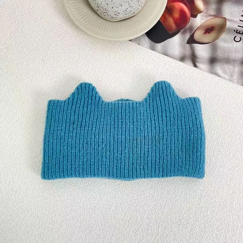 GEERDENG 2024 New Bestseller Fashion Crochet Turban Knitted Wool Hairband Outdoor Sporty Warm Wool Headband Head Wrap For Lady