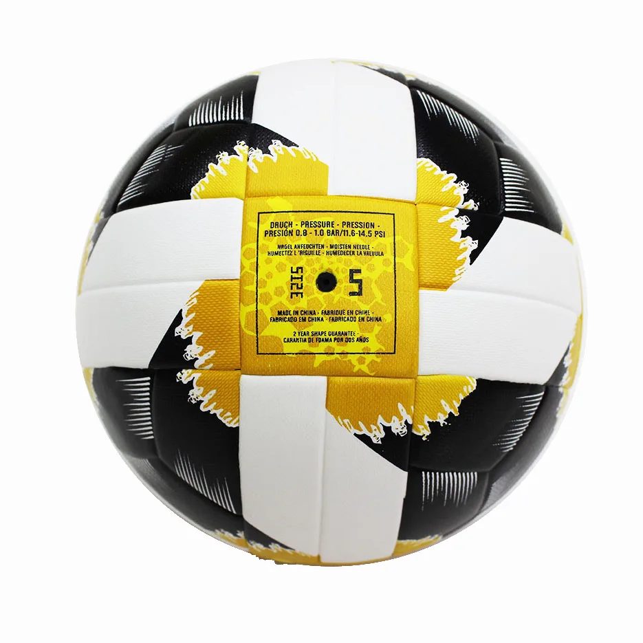 Custom Printed Outdoor Football Ball Size 5 Synthetic Pu/pvc Laminated Official Size Training Football