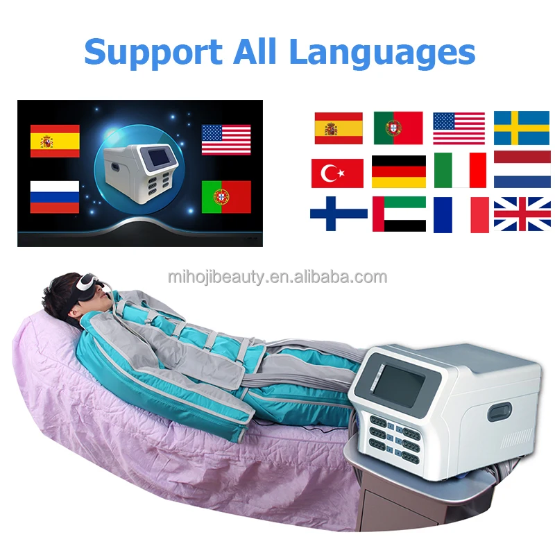 factory price pressotherapy suit lymphatic drainage massage reduce fat pressotherapy