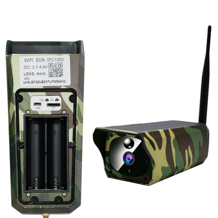 High-profile Solar-powered High-definition Video Surveillance Camera