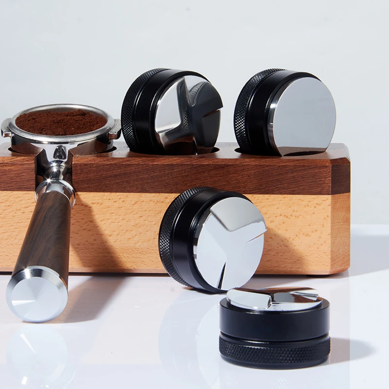 Coffee Accessories Coffee Distribution Tool 51mm 53mm 58mm Adjustable Depth Stainless Steel Coffee Distributor for barista