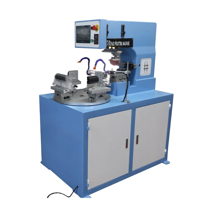High-Speed Rotating Workbench Pad Printer Machine New & Automatic Single-Color Label Printer Gravure Plate Motor Core Components