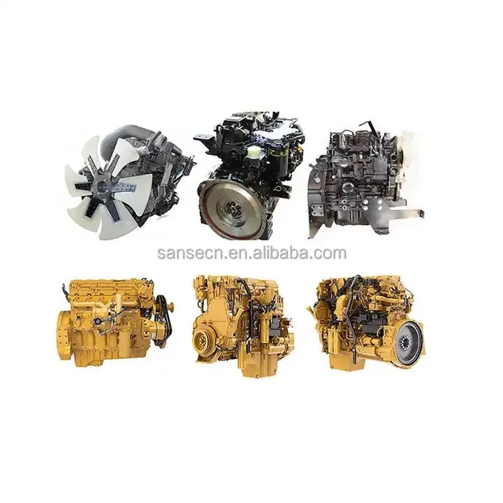 High Performance 6d102 diesel Engine Assy V3800 Complete Pc200-7 Saa6d102e-2 for Excavator Sanse Machinery
