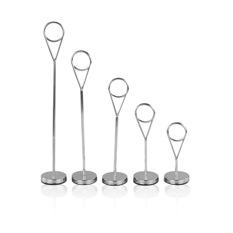 
Hot Sale counter Menu Rack Number Plate Sign Business Card 