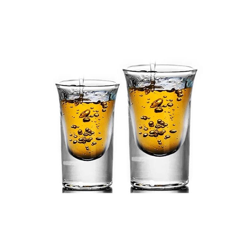 Wholesale 1oz Customized Logo Mini Shot Glasses Multi-Color Small Bullet Wine Cup Vodka Mini Customizable Logo Shot Glasses