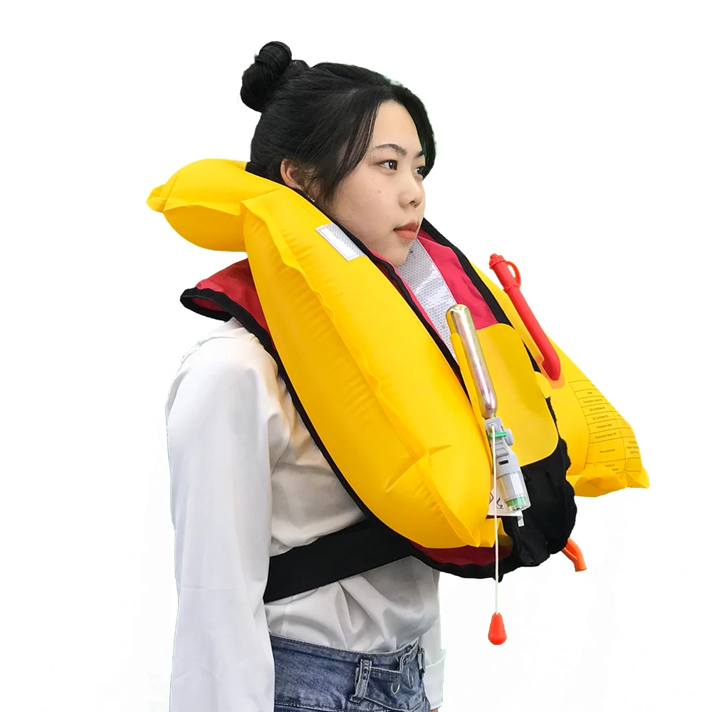 Quick Delivery Eyson 33A Fishing Life Jacket Sup Automatic 150N CE Approved PFD