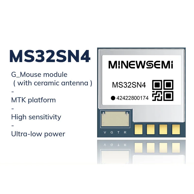 Elege MS32SN4 High Precision GNSS Multi Frequency Centimeter Low Power Consumption AT Command Differential Drones GPS Module