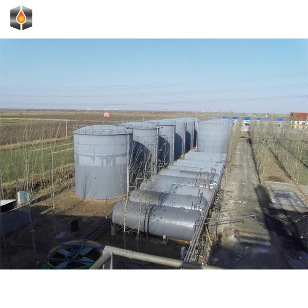 
10T Waste Engine Oil Used Oil Distillation Recycle Machine To Diesel/Fuel Oil 