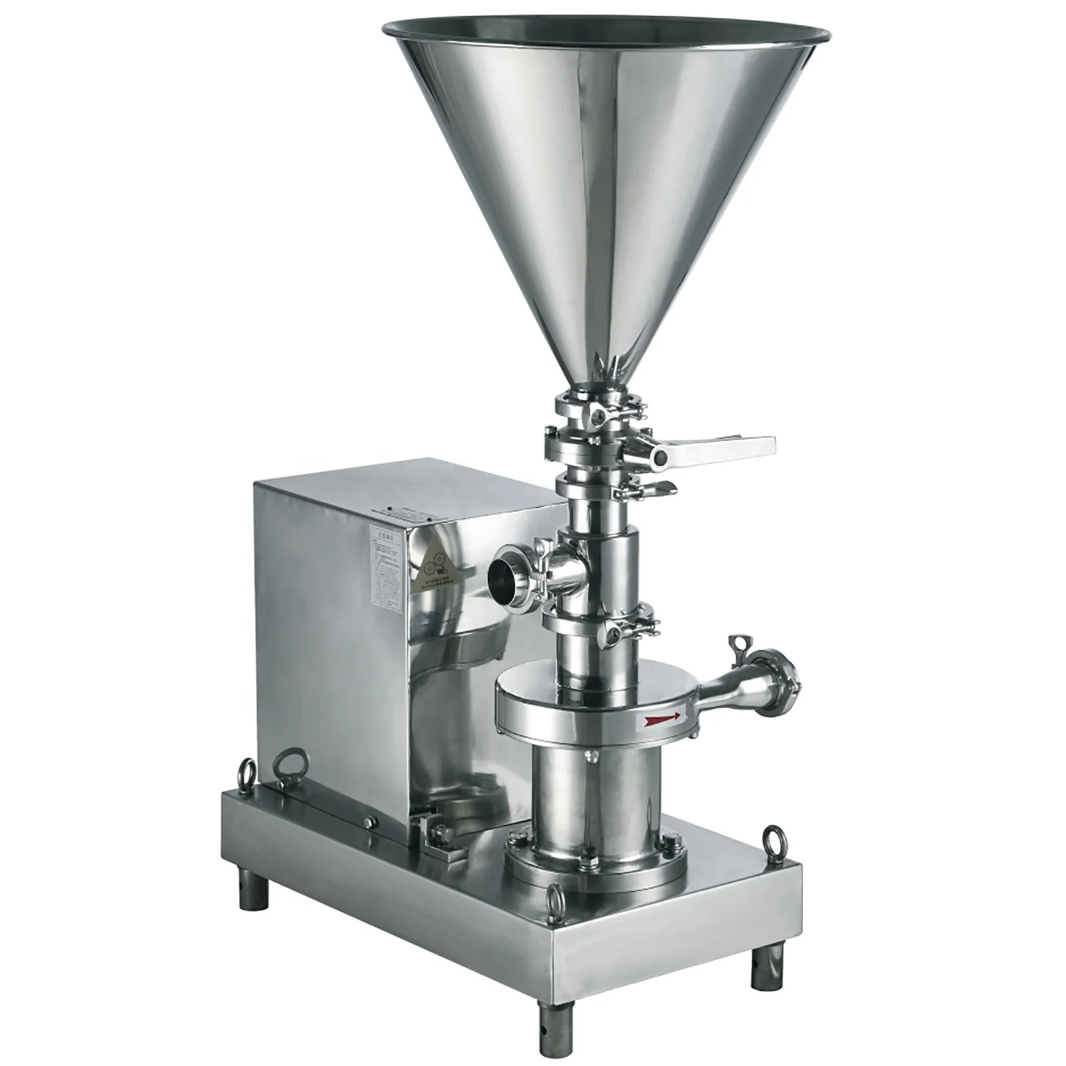 Price HHB-20 4HP 3KW Sanitary Food Grade Stainless Steel SS304 SS316L 220V Blending Pump with Mix Solid in Liquid